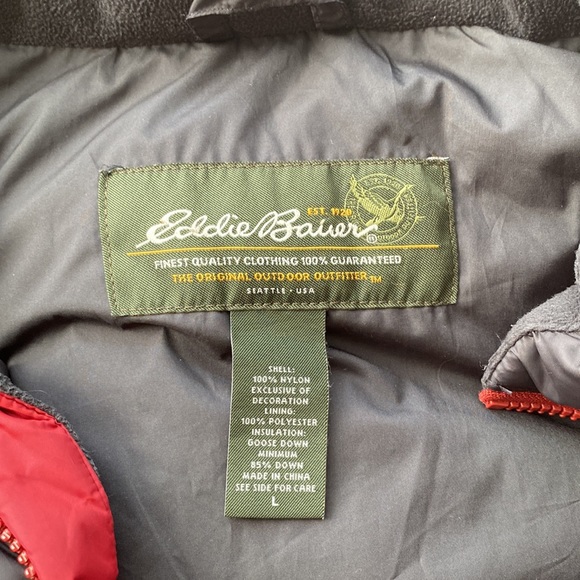 Eddie Bauer EB700 Goose Down Puffer Vest - Picture 3 of 5